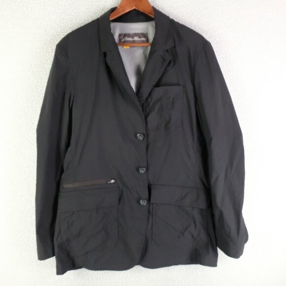 Eddie Bauer Travex Blazer Jacket Mens 40 Stretch Nylon Spandex Lightweight Coat - Picture 1 of 13